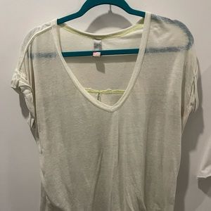 Free people short sleeve shirt